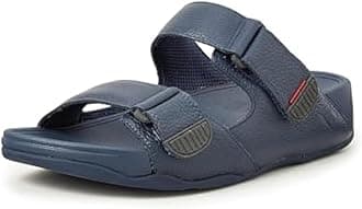 Gogh Moc Slide In Leather - Midnight Navy Men Slide Midnight Navy, 46 EU