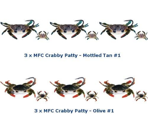 Crabby Patty Crab Flies Assortment