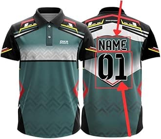 Dika Sports Custom Add Name and Number Jersey for Men Cricket t-Shirt | 2 Year to 5XL