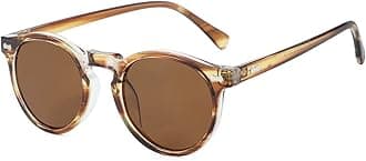 Gleyemor Kids Polarized Cute Round Sunglasses for Kids Girls Boys Age 3-8