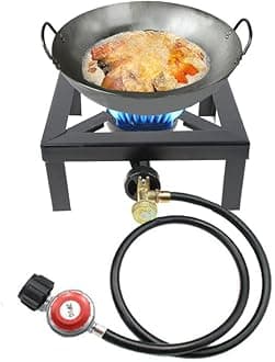 Portable Propane Stove Single Burner Gas Cooker Stoves Camping Hiking Outdoor BBQ Grill Patio Garden