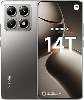 XIAOMI14T 5G Mobile,Titan Gray (12GB RAM+256GB) | MediaTek 8300 ultra | 6.67' Amoled 144Hz display | Leica Triple Camera 50+50+12MP, 32MP Front camera