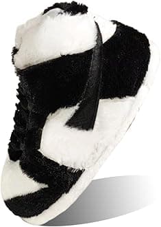 LAPRBY Sneaker Slippers Non Slip Sole Indoor House Plush Slippers Unisex Indoor Floor Cotton Shoes