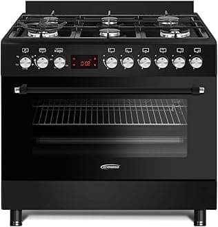 GeneralGold 6 Burner Gas Cooking Range 90x60 cm