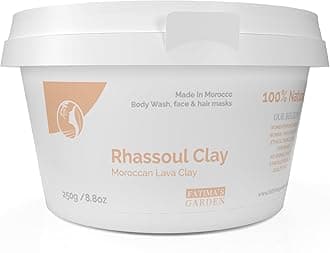Fatima's Garden Rhassoul Clay - Natural Detox Clay for Skin & Hair, 250g