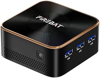 Mini PC N100 Intel, 1TB M.2 SSD SATA 16GB RAM LPDDR5, Smaller Mini PC, Mini Desktop Computer, 4K UHD Triple Display, Mini Server for Business, School, Office, Home