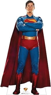 Cardboard People Superman Cardboard Cutout Standup - Superman (2025 Film)