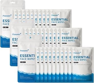 - Essential Face Wipes Individually wrapped Sachet | 4-IN-1 | pH Balanced | Free from Alcohol, Paraben, Silicon |Pack of 30 Wipes