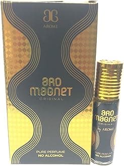 Arome Aro Magnet Attar Perfume For Men Women I Non Alcoholic I Travel Size Perfume Roll-On I Pocket Friendly Attar I Fresh Fragrance I Roll-On Perfume for Gifting