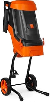 41119 Electric Wood Chipper and Shredder, 15-Amp, Black