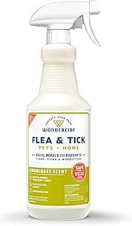 (950ml, Lemongrass) - Wondercide Natural Flea, Tick and Mosquito Control for Dogs, Cats, and Home - Flea and Tick Killer, Prevention, Treatment