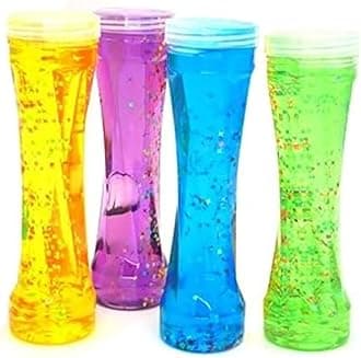 YBN Slime for Kids Bottle Slime with Stone for Kids Play Non Sticky Slime Non Toxic Clay Putty Mud Slime for Kids Best Gift Pack of (4)