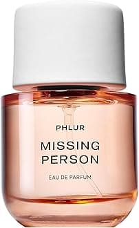 - PHLUR Missing Person Perfume for Women & Men, 50 mL – Soft Musk and Jasmine Eau de Parfum with Bergamot, Neroli Blossom & Sandalwood