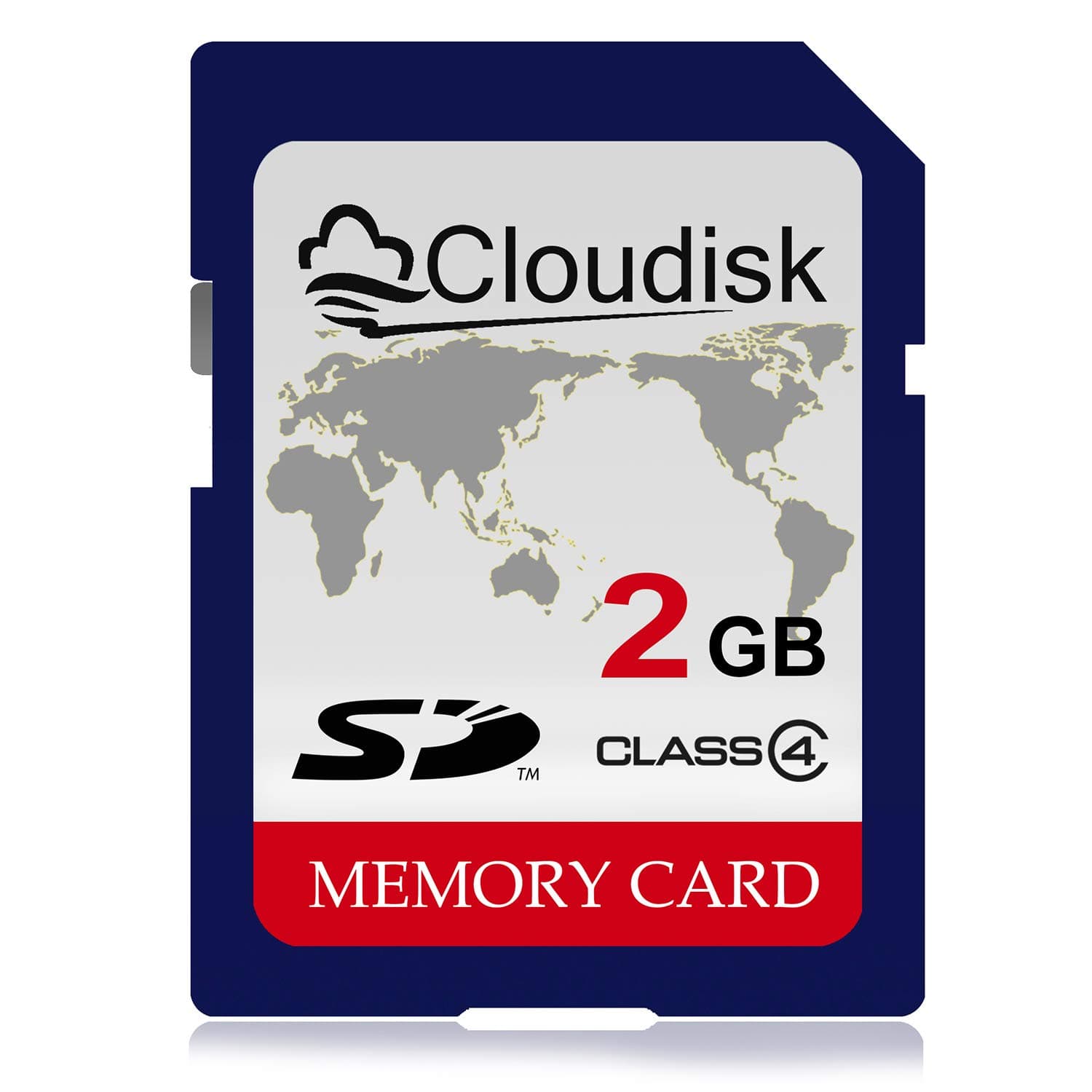 SD Card 2GB Class 4 Flash Memory Card 2G SLC Standard Secure Digital Cards (2 GB)