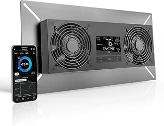 AC Infinity AIRTITAN T8, Crawlspace Basement Ventilator Fan, with WiFi App-Compatible Temperature Humidity Controller, IP-55 Rated, Exhaust