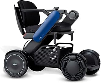 WHILL Model C2 Portable Power Chair (Blue, 16" Wide Seat)