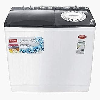 Nikai 18Kg Semi-Automatic Top Load Washing Machine, Twin Tub Washer, Silent Operation, Big Pulsator, Shockproof Design, Quick Wash, Water Saving & Stainless-Steel Drum - NWM1801SPN1