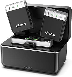 - AM18 Wireless Lavalier Microphone, U-Mic Lavalier Lapel Mic with 100m(328ft) Range,LCF Noise Cancellation, 20H Battery, Compact Wireless Lapel Mic for DSLR Cameras/iPhone/Android/Live Streaming