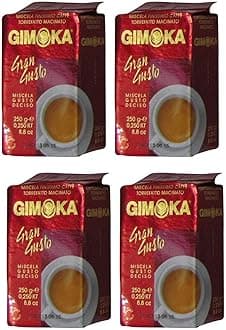 Ground Coffee Gimoka Gran Gusto 4 x 250g