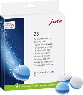 Jura 3-phase cleaning tablets for fully automatic coffee machines, 25045