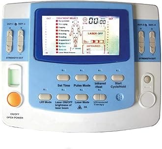 WZM Equipment 7 Channels Multifunction TENS EMS Machine Muscle Stimulator Full Body Relax Muscle Electrostimulator Physiotherapy Machine Ultrasound Therapy Massager back