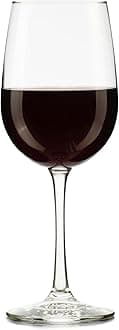 Libbey Vina Tall Wine Glasses, 16-ounce, Set of 12