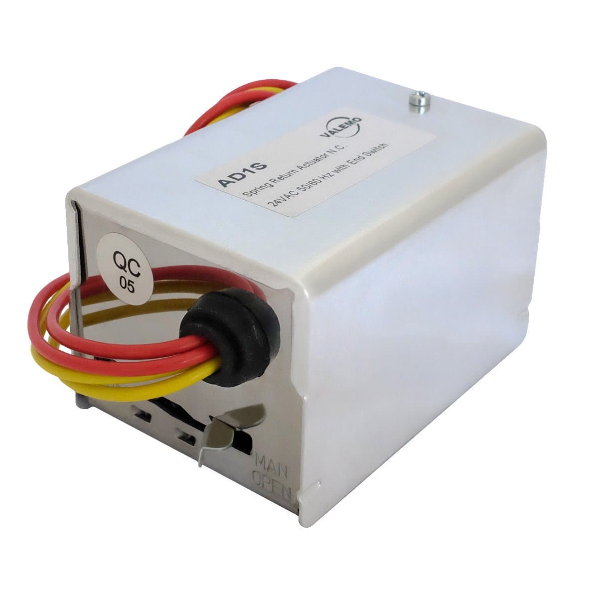 AD1S Powerhead, 24 VAC, with End Switch, 18" Leads - Replacement for Honeywell V8043E and V8043A power heads