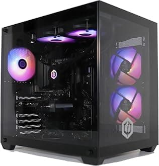 Luxe Gaming PC - AMD Ryzen 7 9800X3D, Nvidia RTX 5070, 32GB RAM, 1TB NVMe SSD, 650W PSU, Windows 11, Liquid Cooling, Ark
