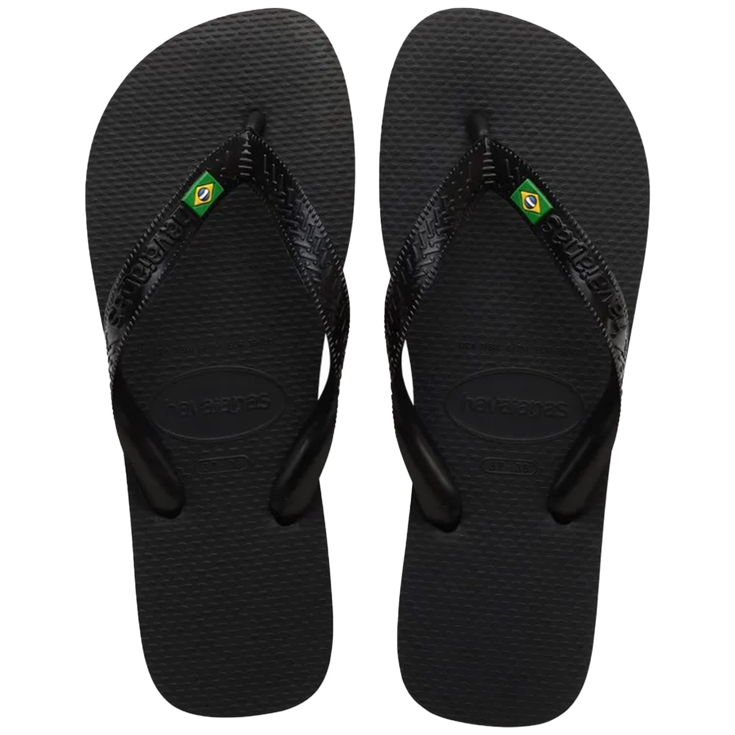 Havaianas Mens Brasil Logo Flip Flops