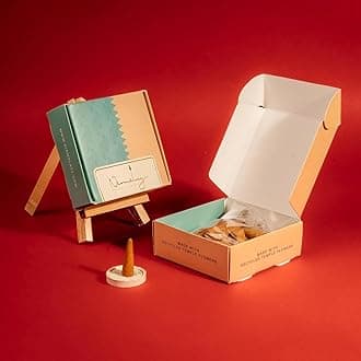 Nirmalaya Luxury Incense Cones | Handmade & Organic | Made in India from Recycled Flowers | Charcoal-Free, Bamboo-Free | 40 Cones, 100g | for Spiritual Rituals, Yoga & Meditation (Forest Wood)