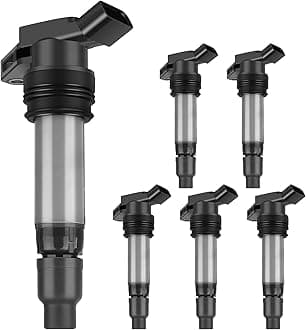 Ignition Coil Coils Pack fits for Volvo XC90 3.2L 2007-2012 for Volvo XC70 3.2L 2008-2012 for Volvo XC60 3.2L/3.0L 2010-2012 for Volvo V70 3.2L 2008-2010 UF594 1788516 set of 6