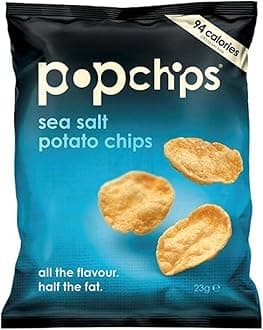 Popchips Sea Salt Potato Chips, 23g
