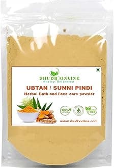 Shudh Online Sunnipindi Powder, Ubtan Powder - Herbal Bath powder (100g), for Women, Baby, Body, Men, Skin Whitening, Diwali (Sunni pindi, Nalangu Maavu, Sugandhi Utane, Utne, Uttan)