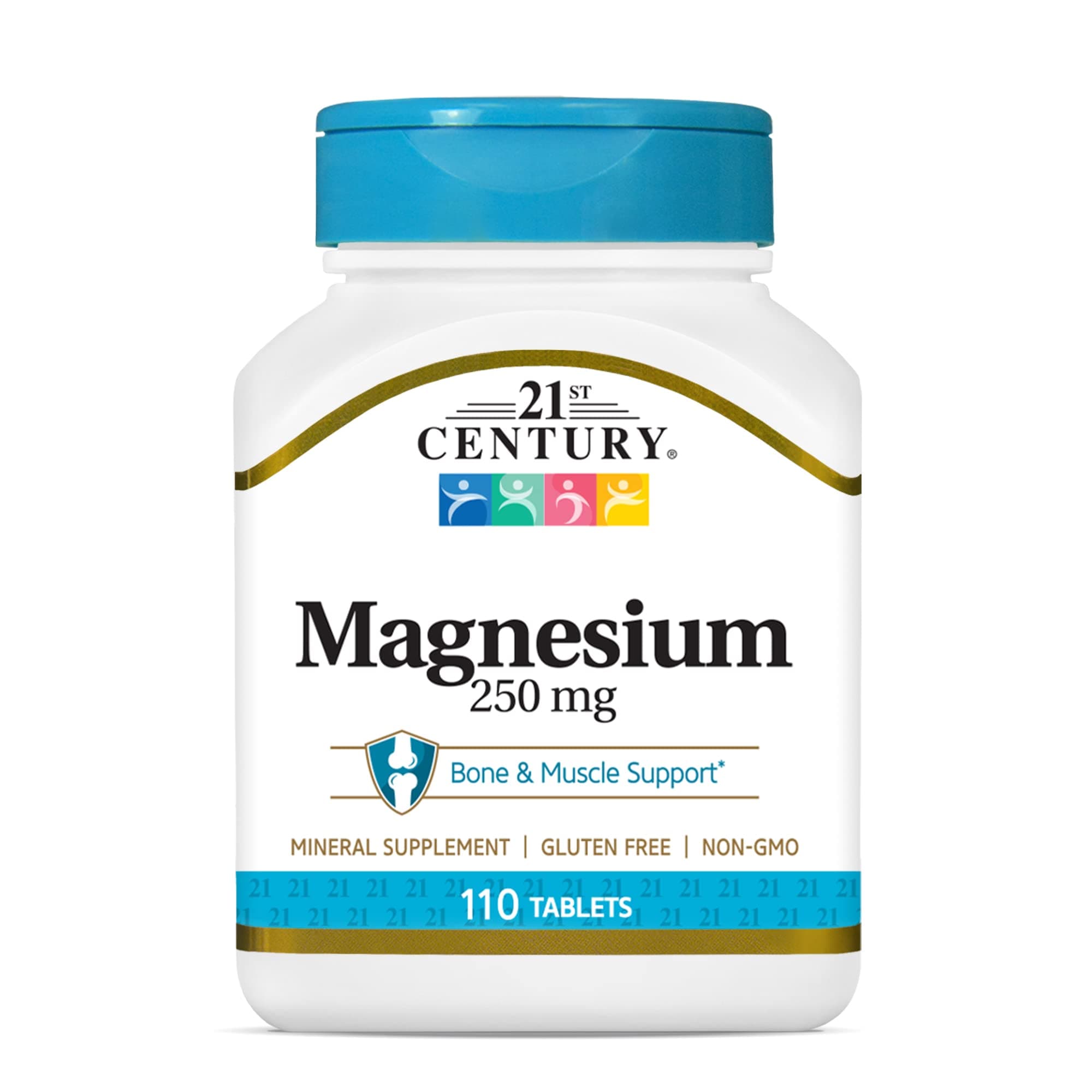 Magnesium 250 mg Tablets, 110 Count