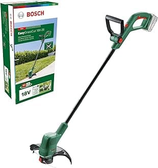 Bosch Home and Garden cordless trimmer EasyGrassCut 18V-26 (without battery, 18 Volt System, cutting diameter: 26 cm, in cardboard box)