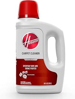 Hoover Renewal Deep Cleaning Carpet Shampoo, Concentrated Machine Cleaner Solution, 64oz Formula, AH30924, White