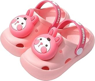 Toddler Little Kids Clogs Slippers Sandals, Non-Slip Girls Boys Clogs Slide Lightweight Garden Shoes Slip-on Beach Pool Shower Slippers