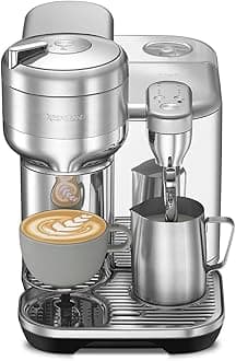 Nespresso Vertuo Creatista Coffee and Espresso Maker by Breville, Brushed Stainless Steel