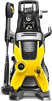 Karcher K5 Premium Electric Pressure Washer 2000 PSI - with Vario Power & Dirtblaster Wands, Pressurized Hose Reel - 1.4 GPM