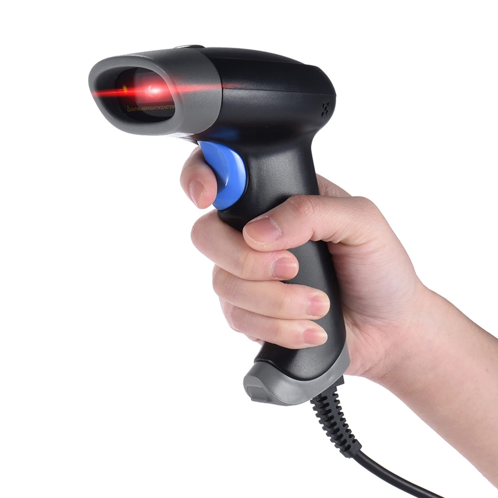 2D QR 1D USB Barcode Scanner CCD Red Light PDF417 Screen Scanning Bar Code Reader Support Language for Wechat Alipay Mobile Payment pekdi'