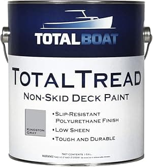 TotalBoat TotalTread Non Skid Deck Paint | Marine-Grade Anti Slip Traction Coating