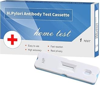 H. Pylori，Helicobacter Pylori Detection kit, 10-15 Minutes of Quick Home Testing, The Result is Highly Accurate, Easy to use and Read