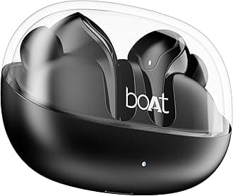 boAt Airdopes 311 Pro Truly Wireless in Ear Earbuds, Up to 50 Hrs Playtime, Dual Mics, Low-Latency Mode, ASAP Charging, IPX4, IWP Tech, BT v5.3 (Active Black)
