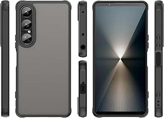 Compatible with Sony Xperia 1 VII Cover Case,Compatible with Sony Xperia 1 VII 2025 XQ-FS54 Anti-Fall and Shock-Absorbing Protective Cell Phone Case Black