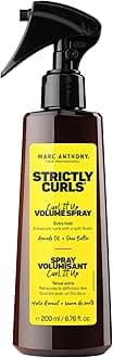 Curl It Up Volume Boost Spray, Extra Hold, Strictly Curls - Avocado Oil & Shea Butter Enhances Curls with a Soft Finish - Paraben-Free, Sulfate-Free, & Phthalate-Free