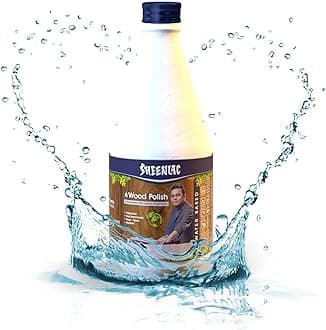 Sheenlac Water Based Interior Wood Polish | Odorless, Non-Flammable | Quick Dry Varnish | 100% Lead-Free | High Water Resistance | Eco-Friendly Polish for all Furniture - Glossy Finish 1000ml