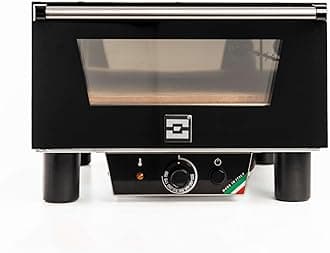 Effeuno N3 500°C Electric Pizza Oven with Biscotto Stone – Authentic Neapolitan Pizza Maker, Countertop Design – Professional Home Pizza Oven – Made in Italy