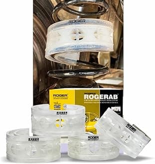 ROGER Rogerab For MAHINDRA Scorpio (2016 & Above) (4Pcs) Patented,ARAI Tested Car Coil Spring Buffer Kit To Increase Car Height & Comfort.