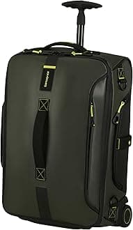 Paradiver Light - Travel Bag/Backpack with 2 Wheels, S, 55 cm, 51 L, Green (Jungle Green), Jungle Green, Travel Bag/Backpack with 2 wheels (55 cm - 51 L), travel bags