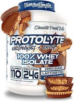 VMI Sports ProtoLyte Whey Isolate Protein Powder, Chocolate Peanut Butter, 4.6 lbs
